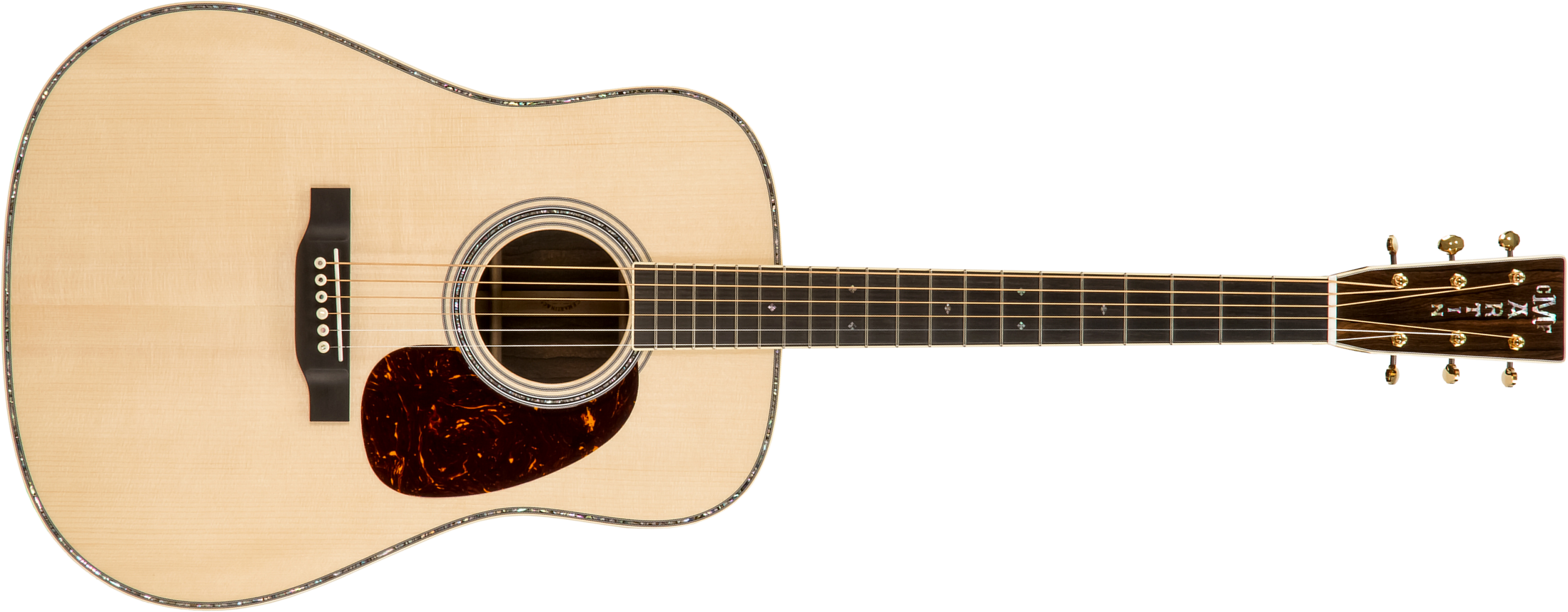 Martin Custom Shop Dreadnought Epicea Adirondack Ziricote Eb #2375257 - Natural - Acoustic guitar & electro - Main picture