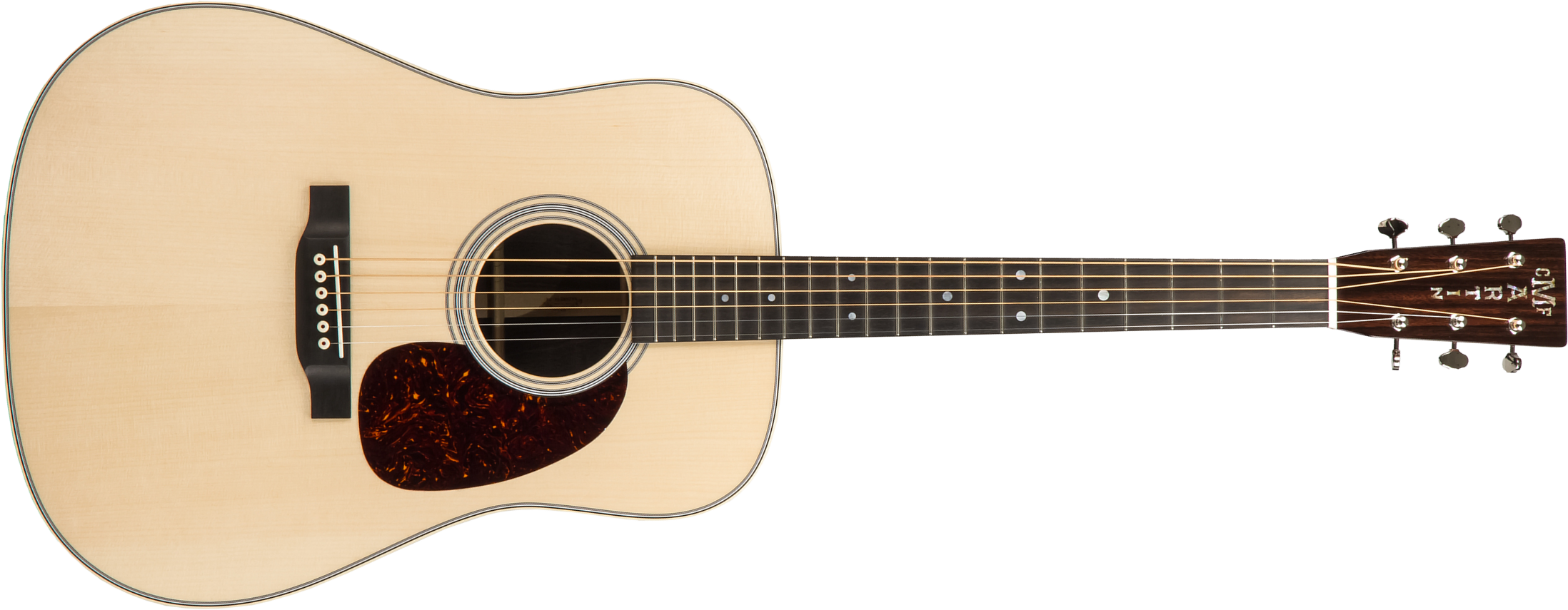 Martin Custom Shop Dreadnought Epicea Rosewood Eb #2375259 - Natural - Folk guitar - Main picture