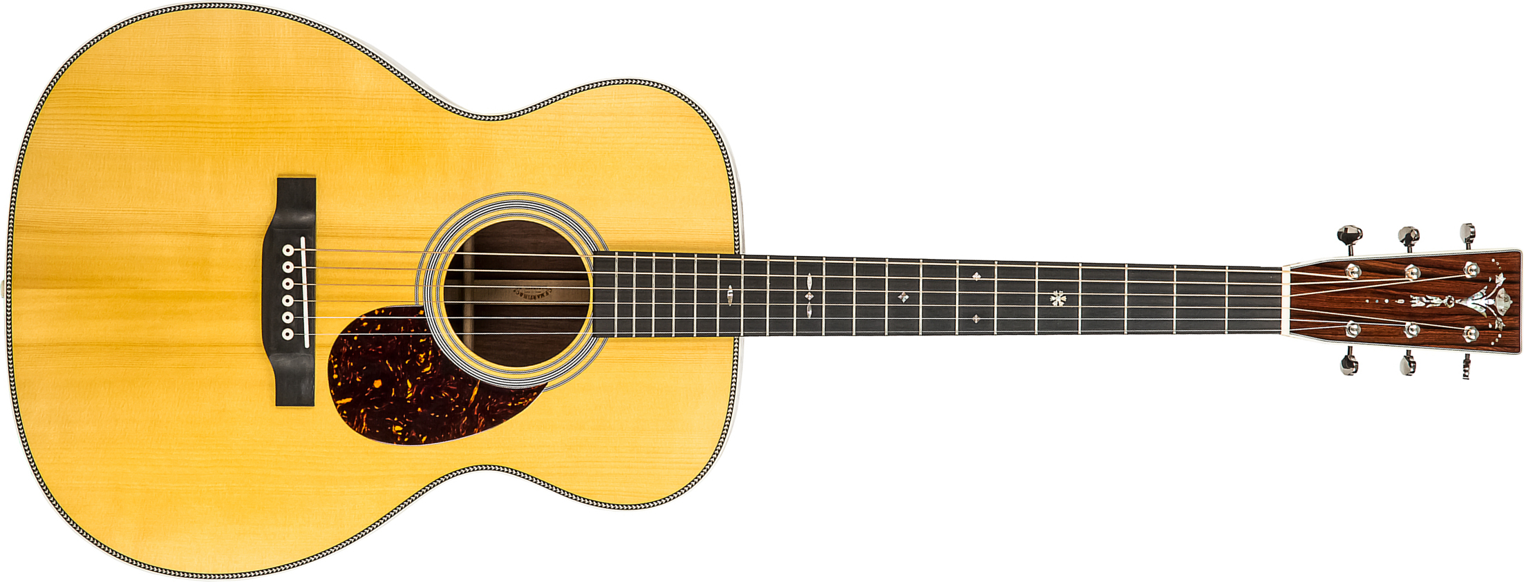 Martin Custom Shop Om Epicea Palissandre Guatemala #2113357 - Natural - Acoustic guitar & electro - Main picture