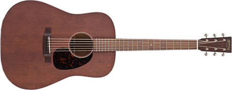 Martin D-15m Dreadnought Tout Acajou - Natural Mahogany - Acoustic guitar & electro - Main picture