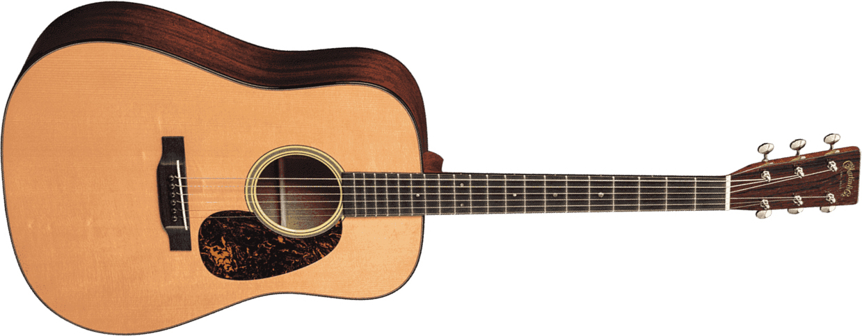 Martin D-18 Authentic 1939 Epicea Acajou Eb - Natural Vintage Gloss - Acoustic guitar & electro - Main picture