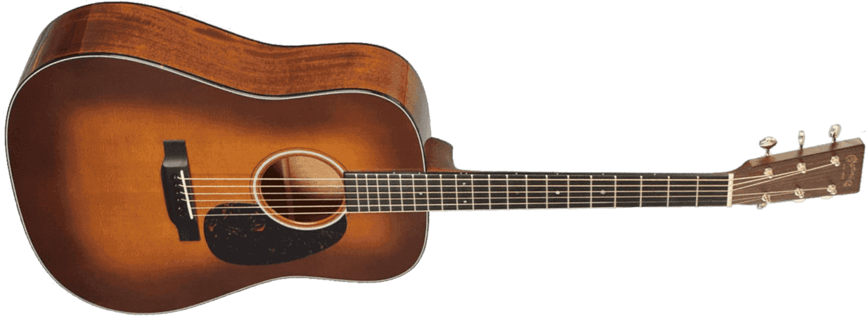 Martin D-18 Standard Dreadnought Epicea Acajou Eb - Amberstone - Acoustic guitar & electro - Main picture