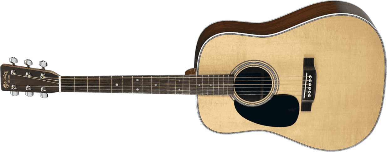 Martin D-28 Lh Gaucher Standard Dreadnought Epicea Palissandre - Natural - Acoustic guitar & electro - Main picture