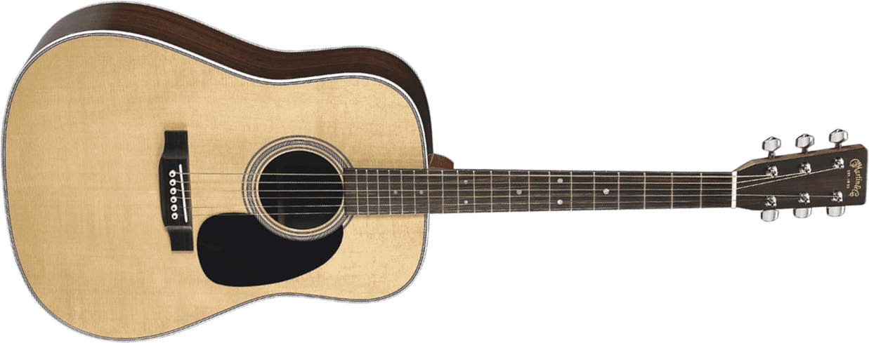 Martin D-28-lrb Standard Lr Baggs Anthem Dreadnought Epicea Palissandre Eb - Natural - Acoustic guitar & electro - Main picture