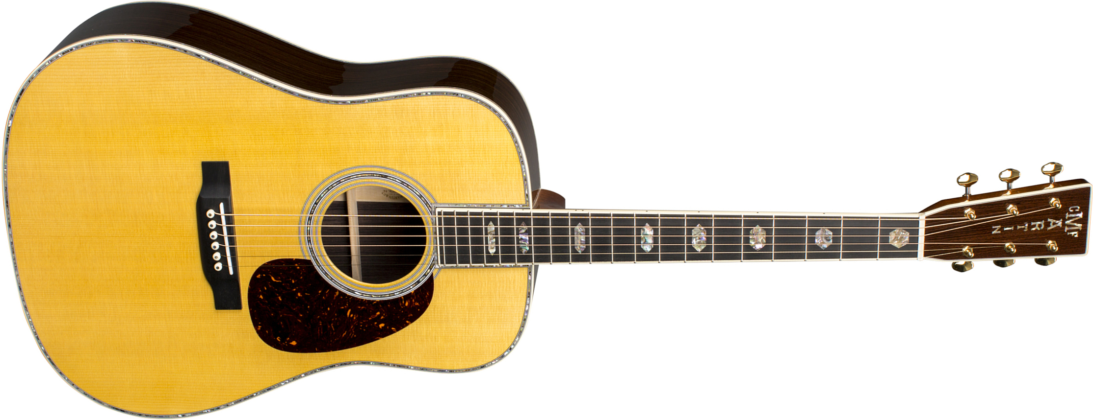 Martin D-45 Standard Re-imagined Dreadnought Epicea Palissandre Eb - Natural Aging Toner - Acoustic guitar & electro - Main picture