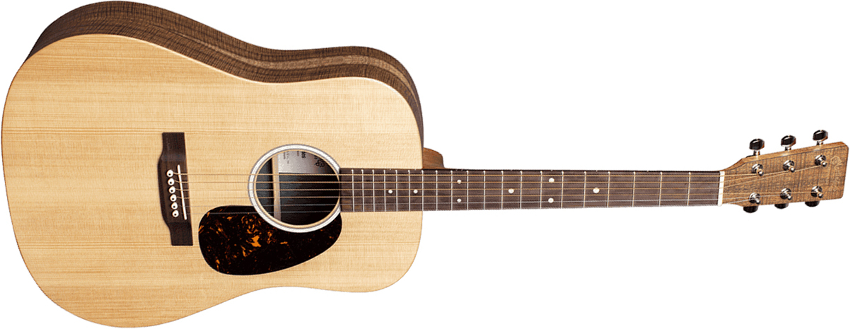 Martin D-x2e Koa Dreadnought Epicea Koa Hpl - Natural Satin - Acoustic guitar & electro - Main picture