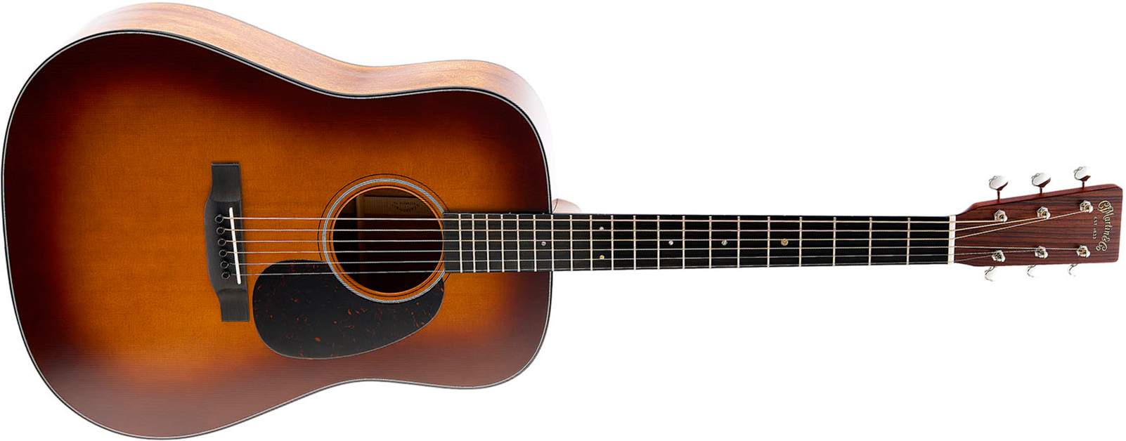 Martin D18 Standard Golden Era Dreadnought Epicea Acajou Eb - Gloss 1933 Ambertone - Folk guitar - Main picture
