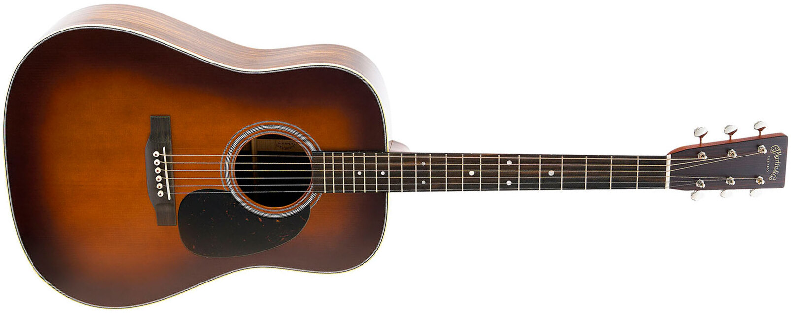 Martin D28 Standard Golden Era Epicea Palissandre Eb - Ambertone Gloss - Folk guitar - Main picture