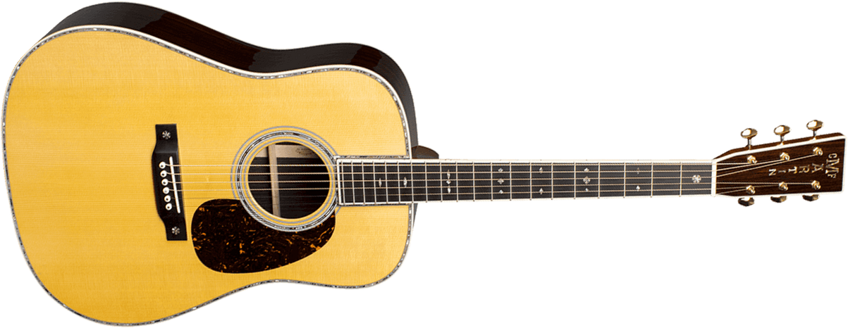 Martin D42 Standard Golden Era Dreadnought Epicea Palissandre Eb - Natural Gloss - Folk guitar - Main picture