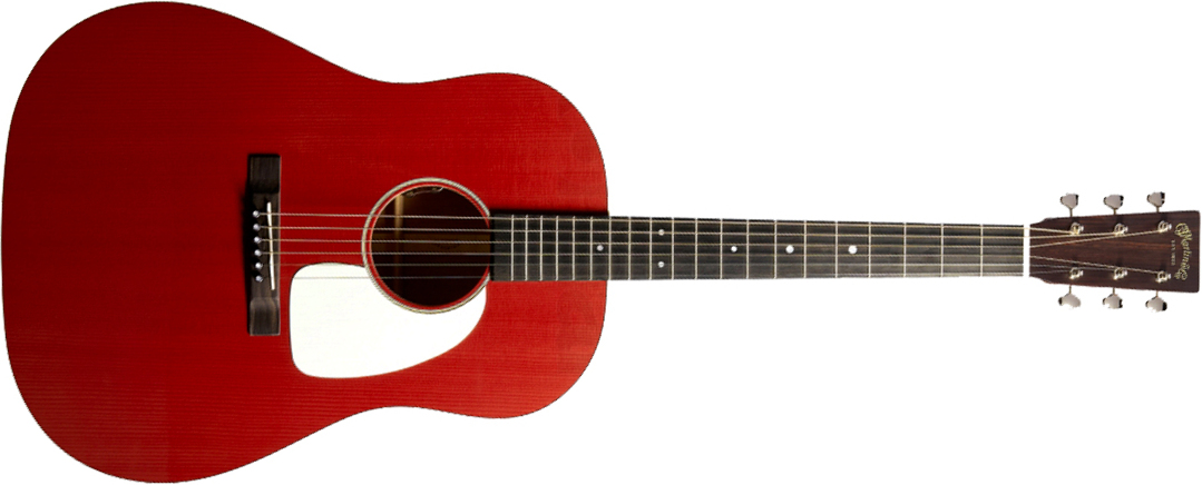 Martin Dss16e Dreadnought Epicea Acajou Eb - Cherry Cola - Folk guitar - Main picture