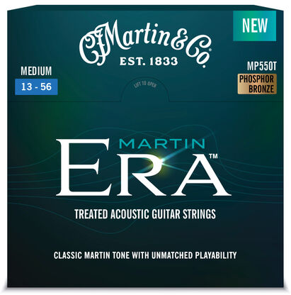 Martin Era Jason Isbell Phosphor Bronze Treated Medium - Acoustic guitar strings - Main picture