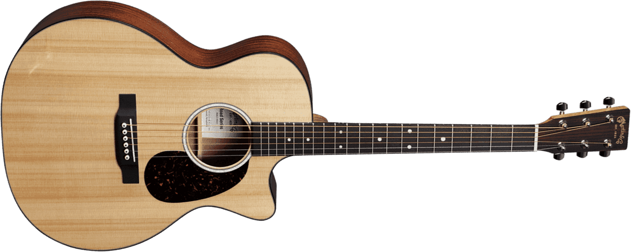 Martin Gpc-11e Grand Performance Cw Epicea Sapele Ric +etui - Natural Gloss Top - Electro acoustic guitar - Main picture