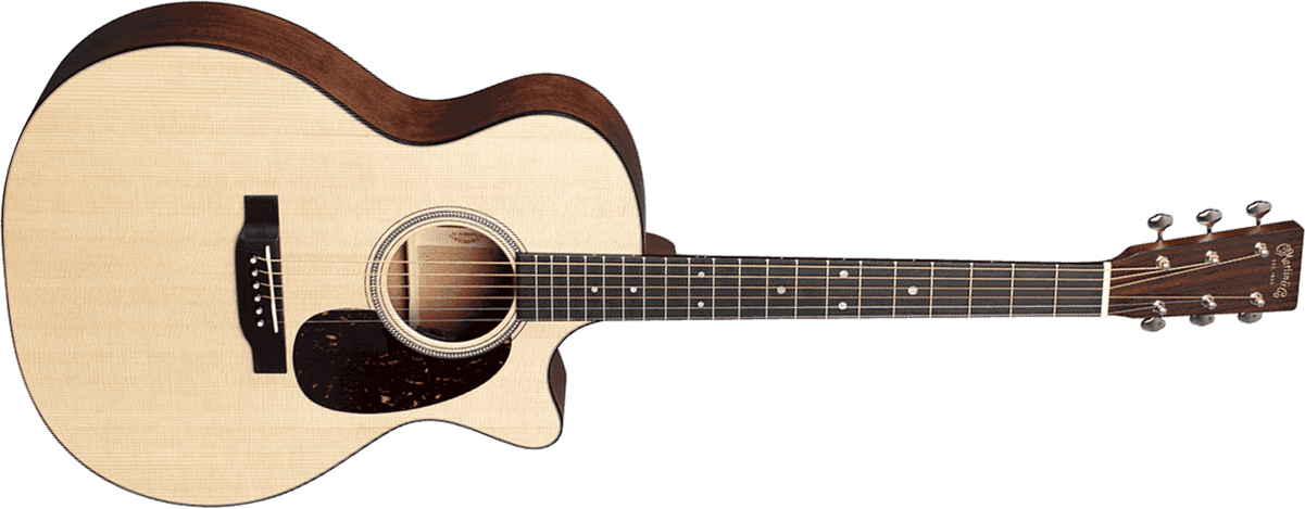 Martin Gpc-16e Mahogany Grand Performance Cw Epicea Acajou Eb - Natural Gloss Top - Electro acoustic guitar - Main picture