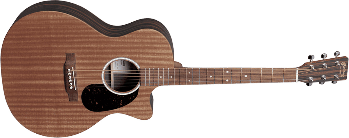 Martin Gpc-x2e Macassar Grand Performance Cw Sapele Hpl Ebene - Natural - Electro acoustic guitar - Main picture