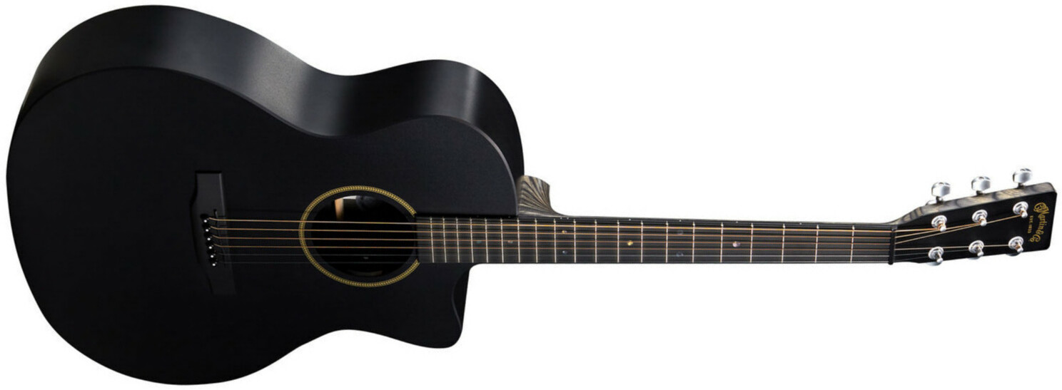 Martin Gpcx1e Electro Epicea Acajou Ric - Black - Electro acoustic guitar - Main picture