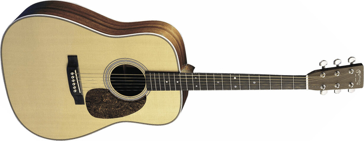 Martin Hd-28 Standard Dreadnought Epicea Palissandre - Natural - Acoustic guitar & electro - Main picture