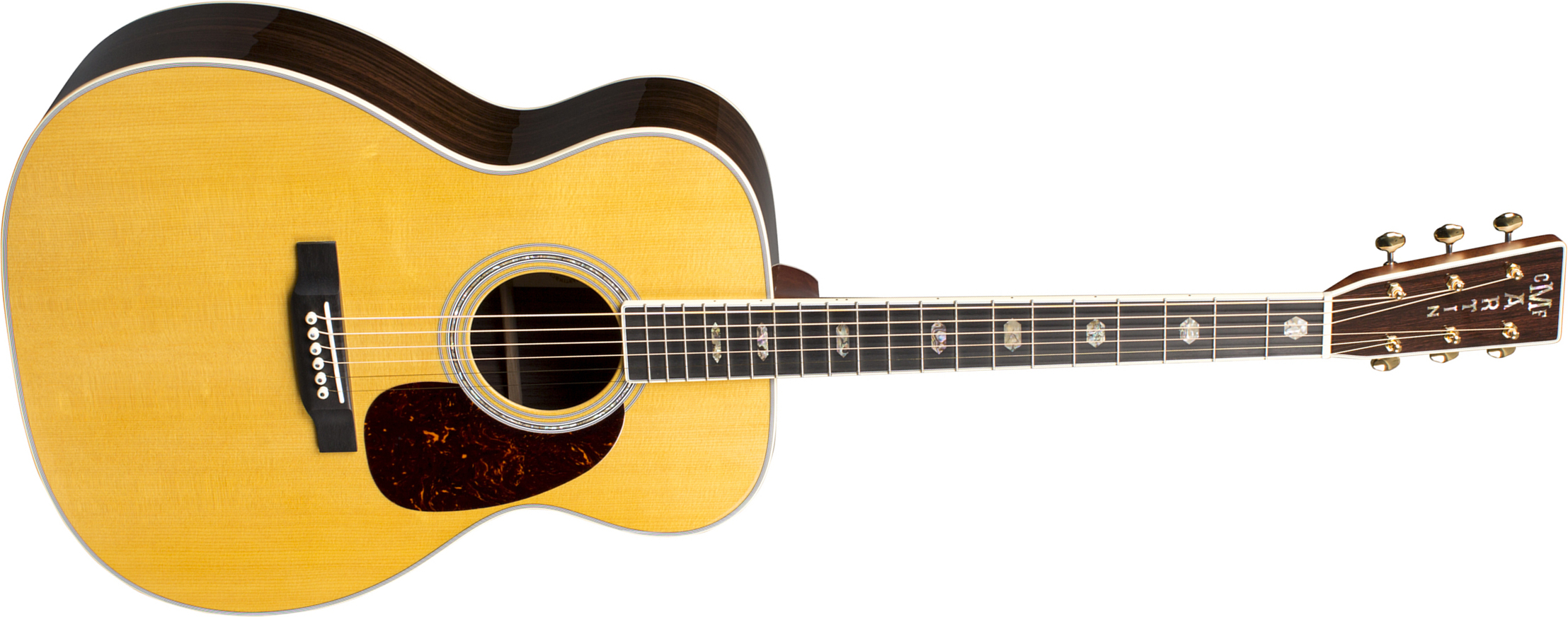 Martin J-40 Standard Re-imagined Jumbo Epicea Palissandre Eb - Natural Aging Toner - Acoustic guitar & electro - Main picture