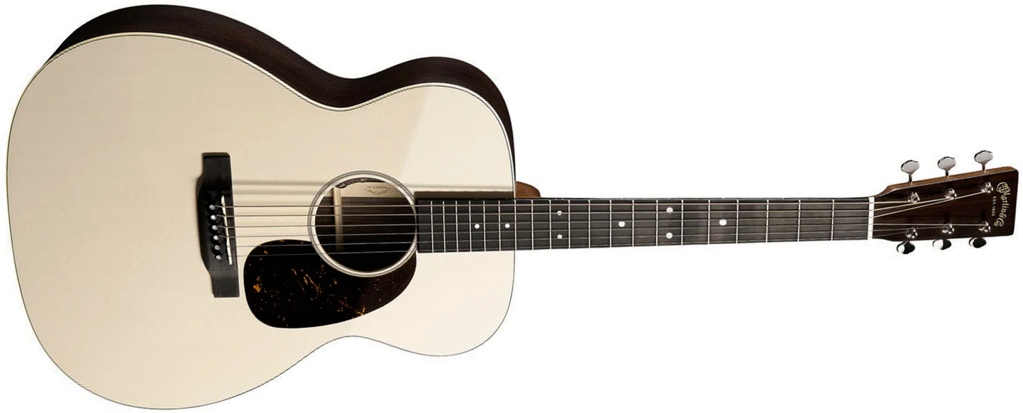 Martin J16e Jumbo Epicea Palissandre Eb - Cream - Folk guitar - Main picture