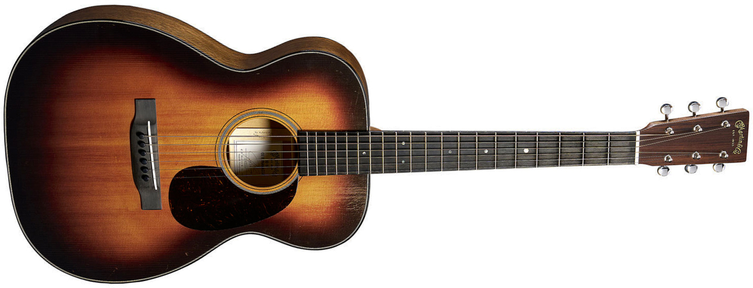 Martin Joe Bonamassa 0018 Signature Grand Concert Epicea Acajou Eb - 1937 Joe Bonamassa Sunburst - Folk guitar - Main picture