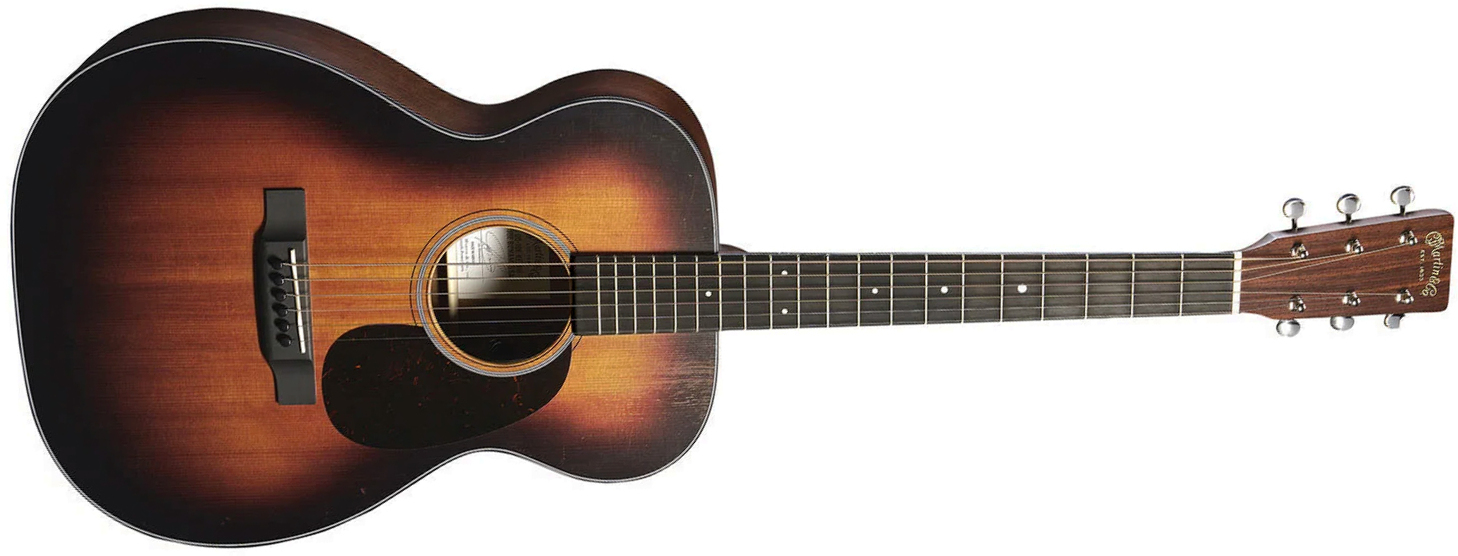 Martin Joe Bonamassa Road 0010e Retro  Signature Grand Concert Epicea Sapele Eb - 1937 Joe Bonamassa Sunburst - Folk guitar - Main picture