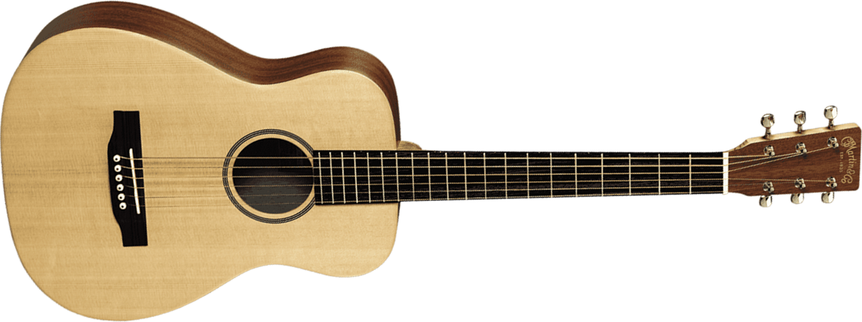 Martin Lx1 Little Martin Dreadnought Natural Satin - Travel acoustic guitar - Main picture