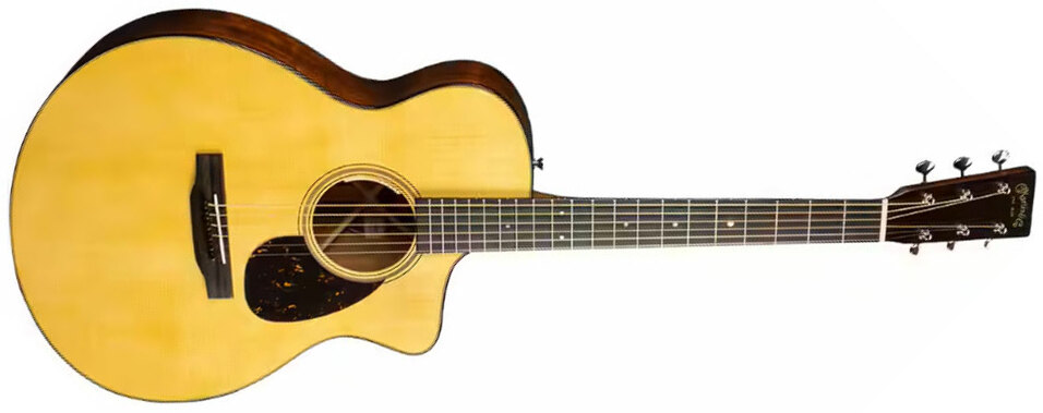 Martin Sc18e Lr Baggs Anthem Standard Om Cw Epicea Acajou Eb - Natural Aging Toner - Folk guitar - Main picture