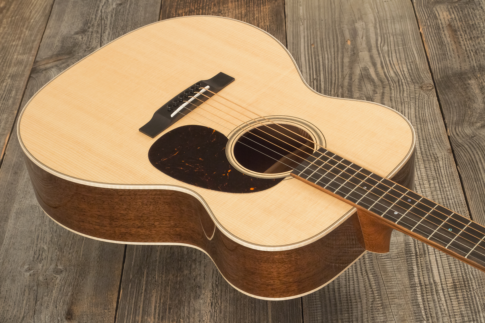 Martin Custom Shop 000 Shsc Epicea / Black Walnut Eb #2929870 - Natural - Folk guitar - Variation 3