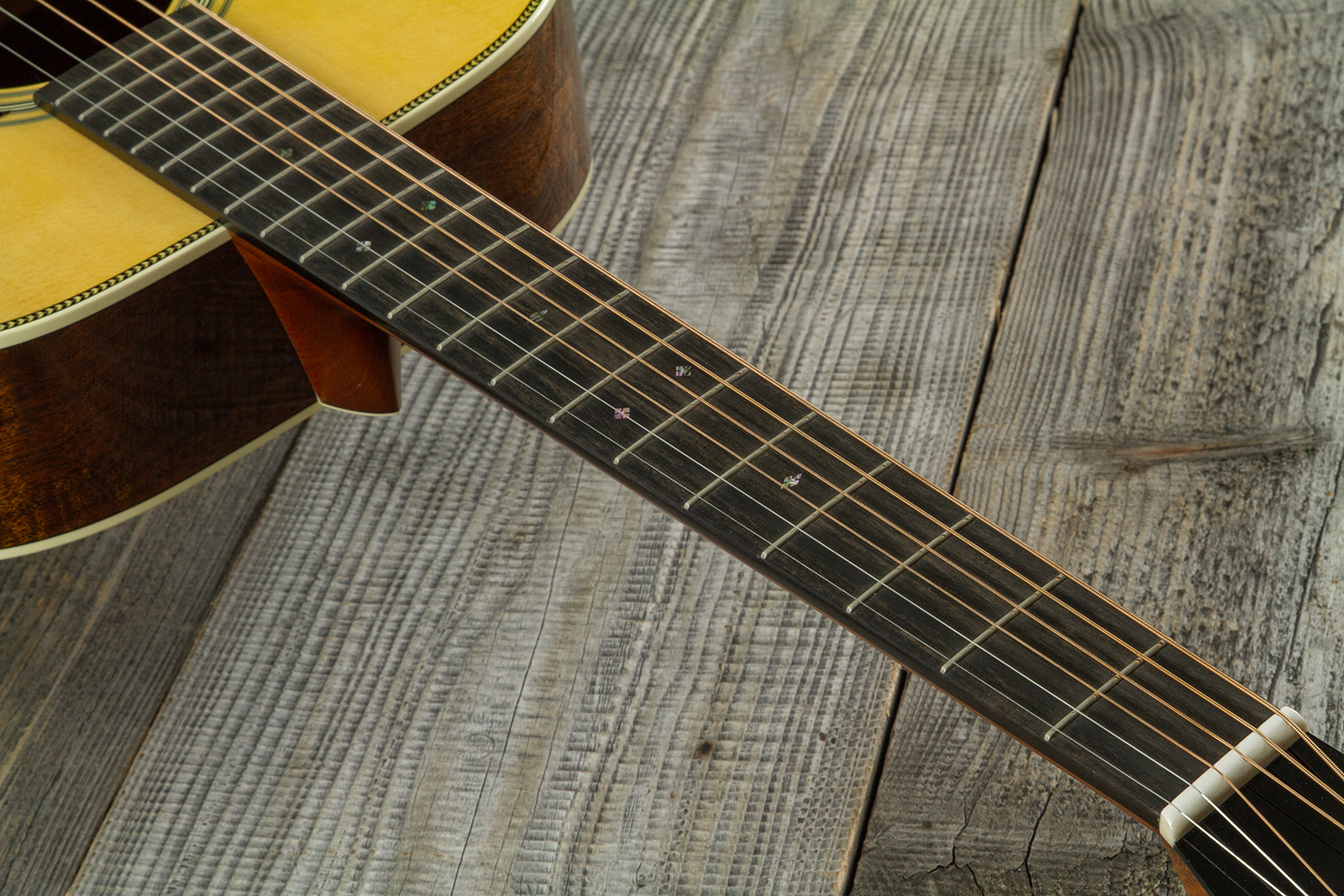 Martin Custom Shop 000 Shsc Epicea Sitka  / Quilted Sapele Eb #2964116 - Natural Aging Toner - Folk guitar - Variation 5