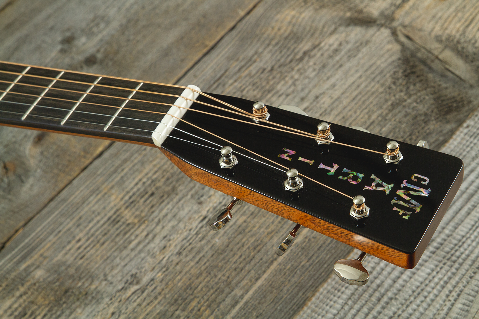 Martin Custom Shop 000 Shsc Epicea Sitka  / Quilted Sapele Eb #2964116 - Natural Aging Toner - Folk guitar - Variation 6