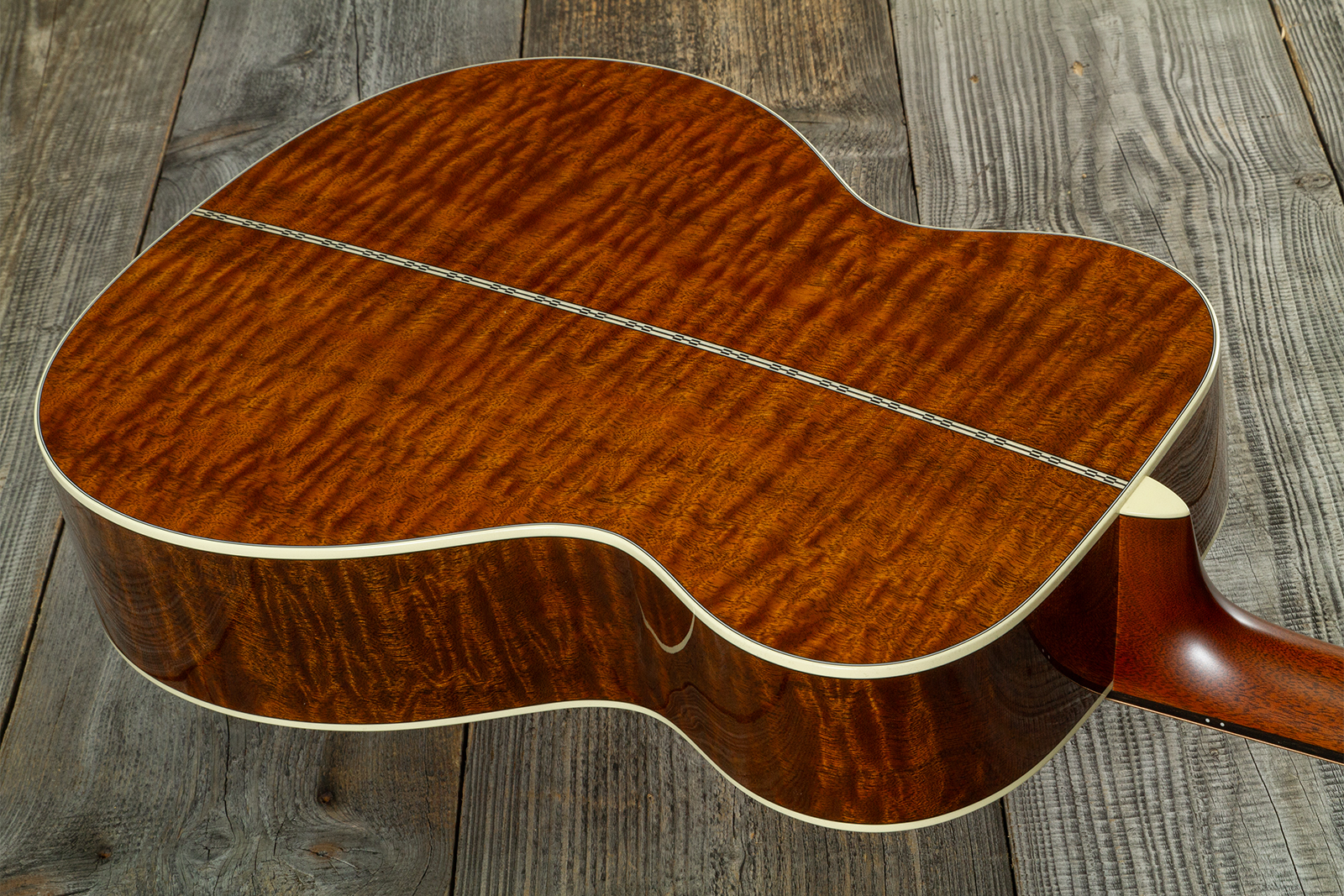 Martin Custom Shop 000 Shsc Epicea Sitka  / Quilted Sapele Eb #2964116 - Natural Aging Toner - Folk guitar - Variation 7