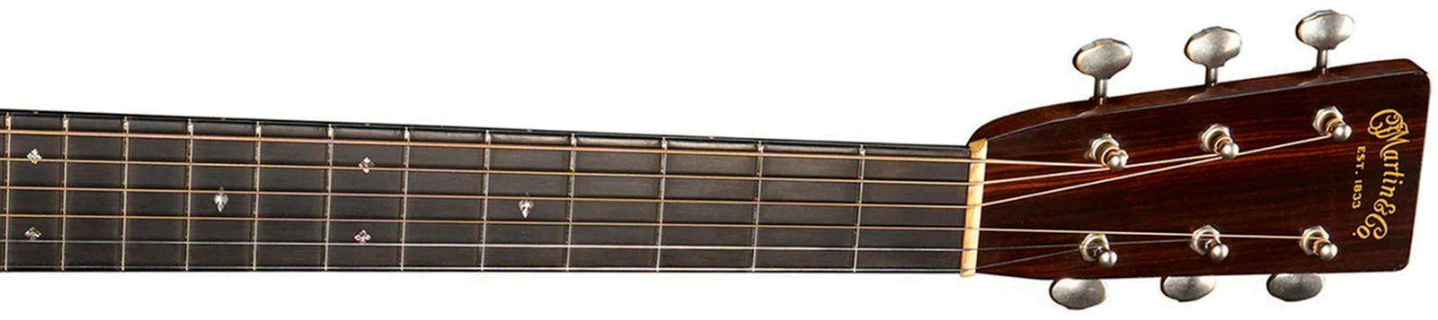 Martin Custom Shop 00028 1937 Madagascar Rosewood Shsc Epicea Palissandre Eb - Natural Aged Toner Vintage Gloss - Folk guitar - Variation 3