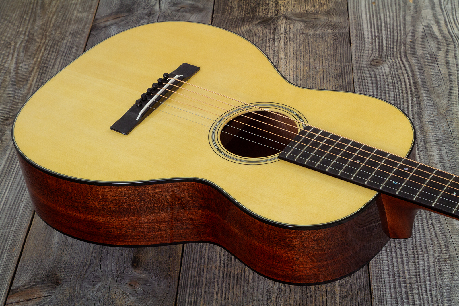 Martin Custom Shop 012f 12-fret Shsc Epicea Englemann / Acajou Eb #2964115 - Natural Aging Toner - Folk guitar - Variation 3