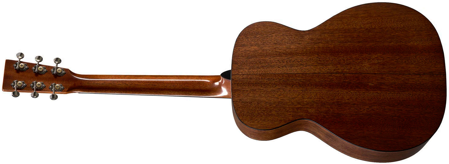 Martin Custom Shop 018 Parlor Shsc Epicea Acajou Eb - Natural Vintage Gloss Aging Toner - Folk guitar - Variation 1