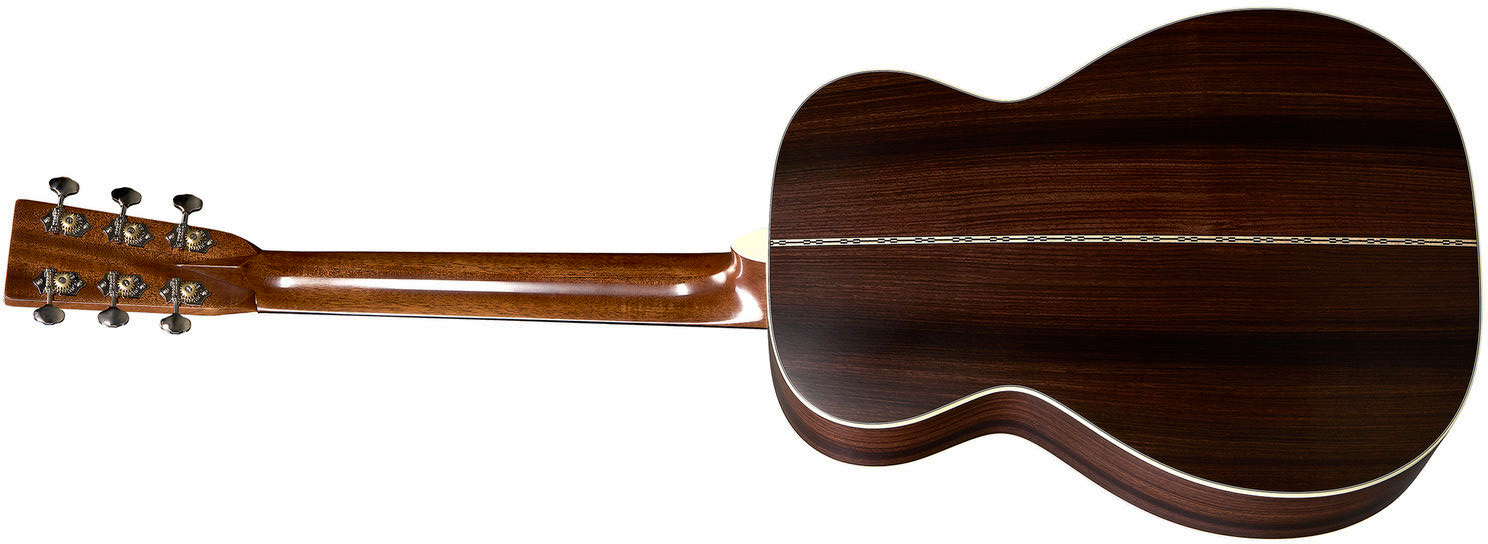 Martin Custom Shop 028 Parlor Shsc Epicea Palissandre Eb - Natural Vintage Gloss Aging Toner - Folk guitar - Variation 1