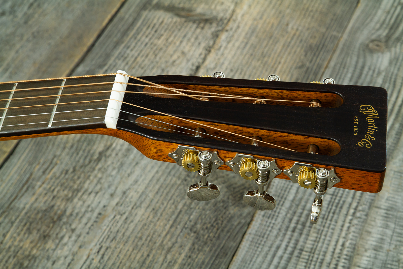 Martin Custom Shop Cs-00-c25004861 Grand Concert Shsc Epicea Adirondack / Acajou Eb #2957971 - Natural Aging Toner - Folk guitar - Variation 12