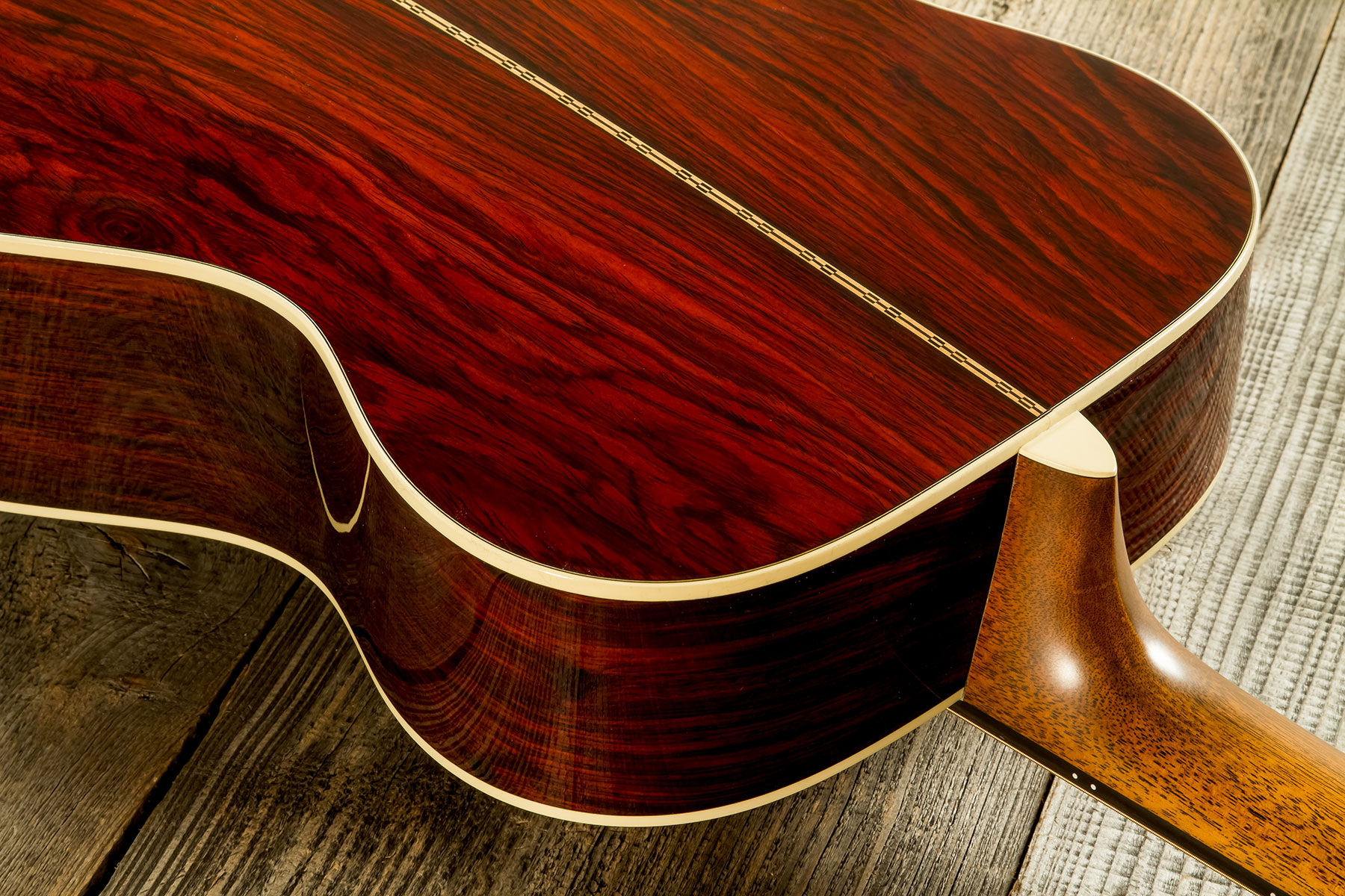 Martin Custom Shop Cs-000-c23035498 Shsc Epicea Cocobolo Eb #2819078 - Natural Aging Toner - Folk guitar - Variation 6