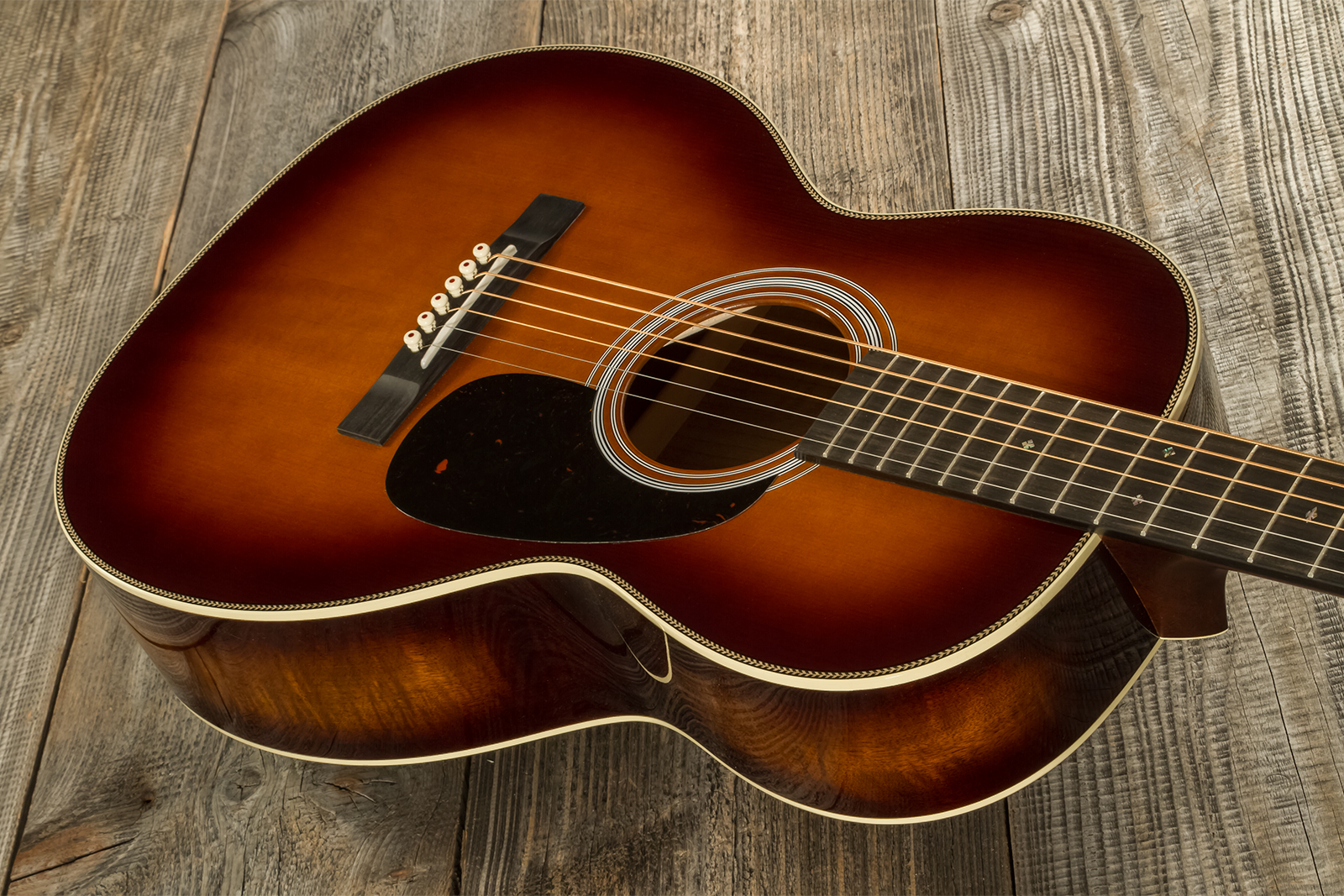 Martin Custom Shop Cs-0012-c2055903 12-fret Shsc Epicea Carpathes / Myrte Eb #2707286 - 1933 Ambertone - Folk guitar - Variation 2