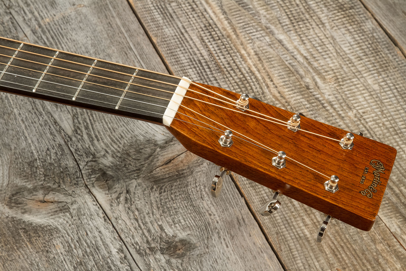 Martin Custom Shop Dreadnought Epicea Palissandre Guatemala Eb #2736837 - Natural Aging Toner - Folk guitar - Variation 7