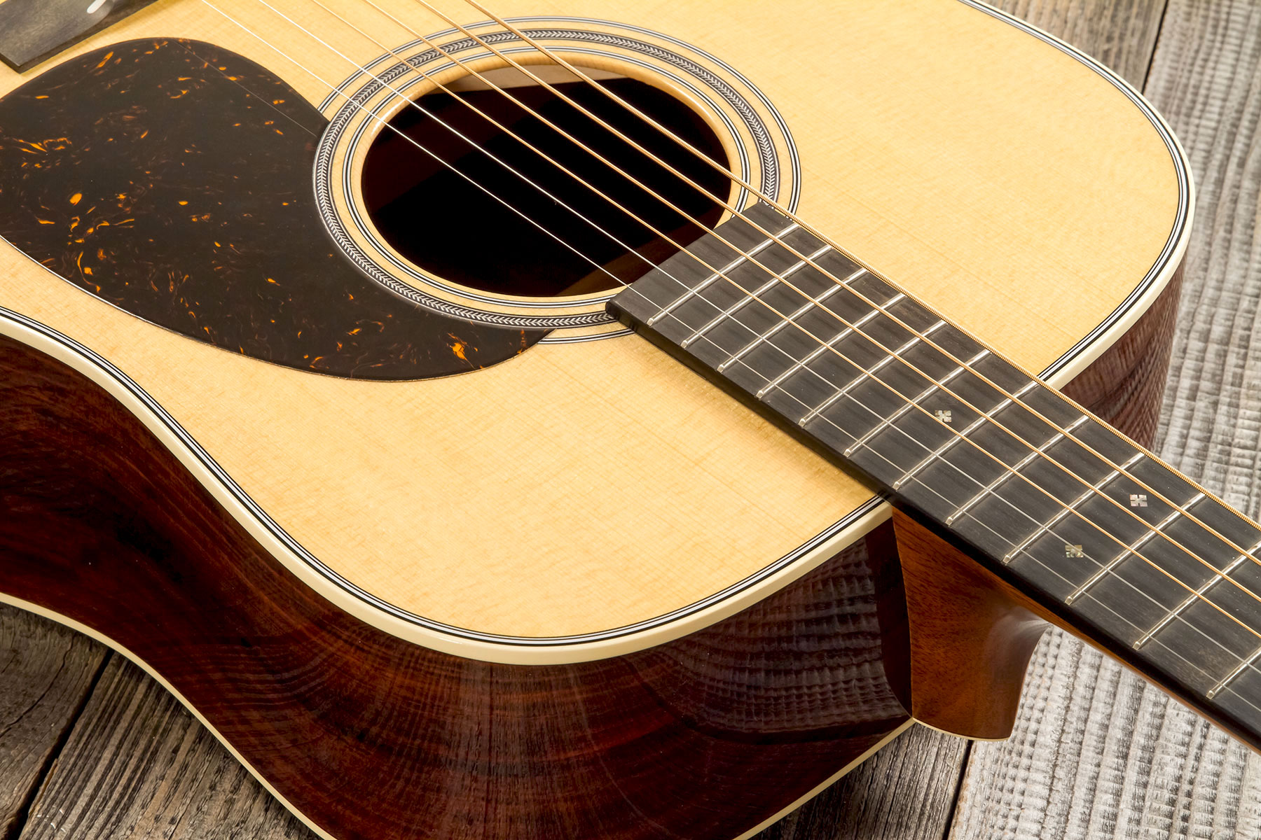 Martin Custom Shop Cs-d-c23035477 Dreadnought Epicea Cocobolo Eb #2819082 - Natural Aging Toner - Folk guitar - Variation 4