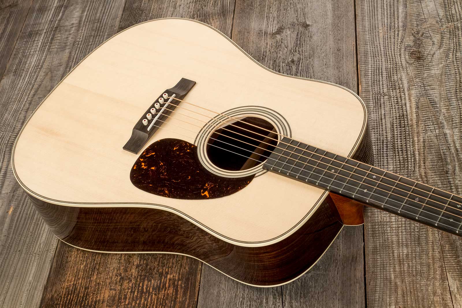 Martin Custom Shop Cs-d-c23036012 Dreadnought Epicea Adirondack Palissandre Eb #2814870 - Natural - Folk guitar - Variation 2