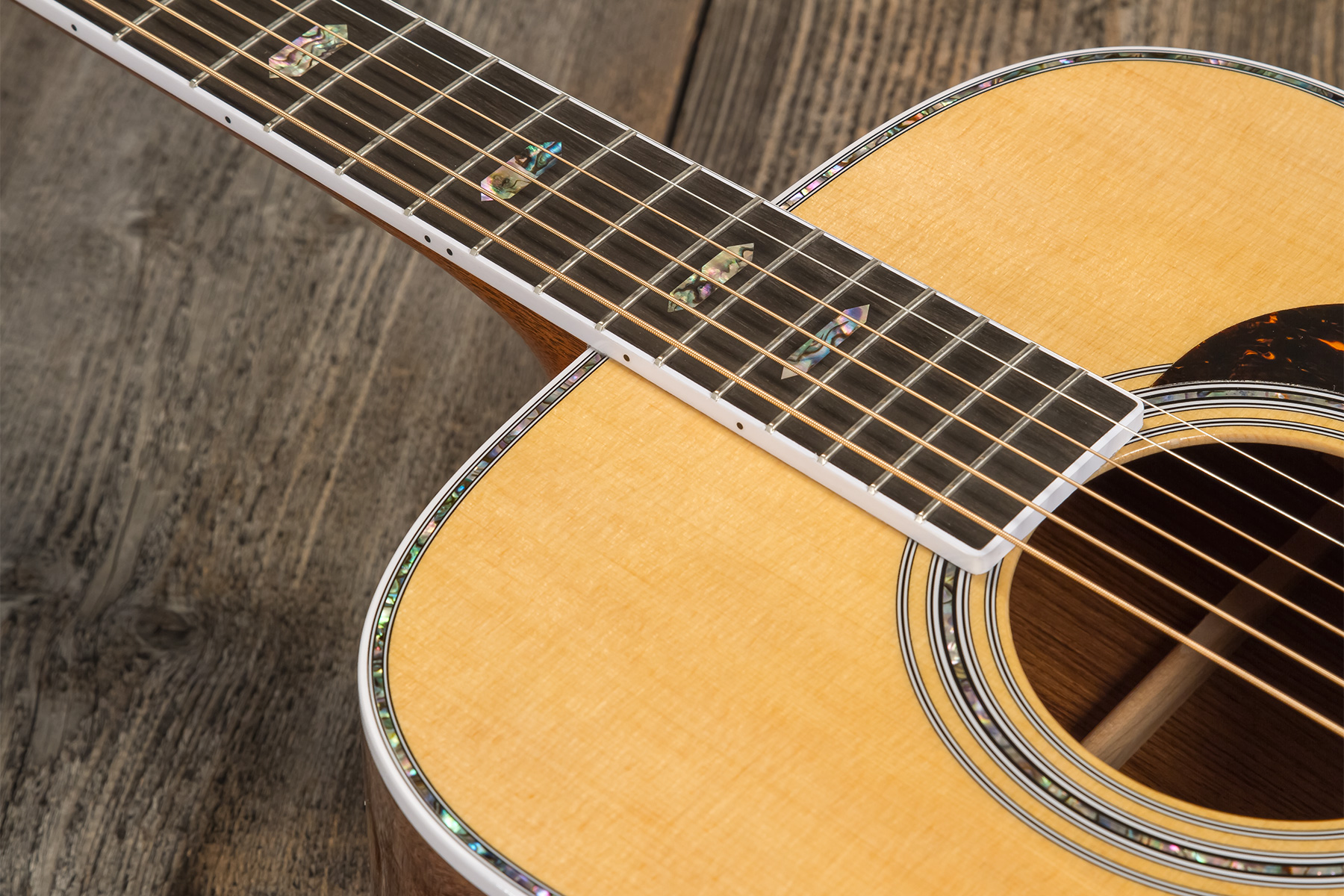 Martin Custom Shop Cs-d-c23036414 Dreadnought Epicea Palissandre Eb #2816486 - Natural Aging Toner - Folk guitar - Variation 4
