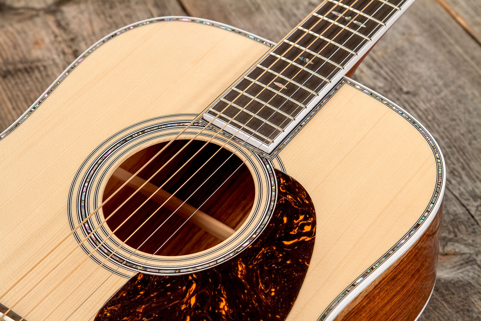 Martin Custom Shop Cs-d-c23036416 Dreadnought Epicea Palissandre Eb #2816485 - Natural - Folk guitar - Variation 3