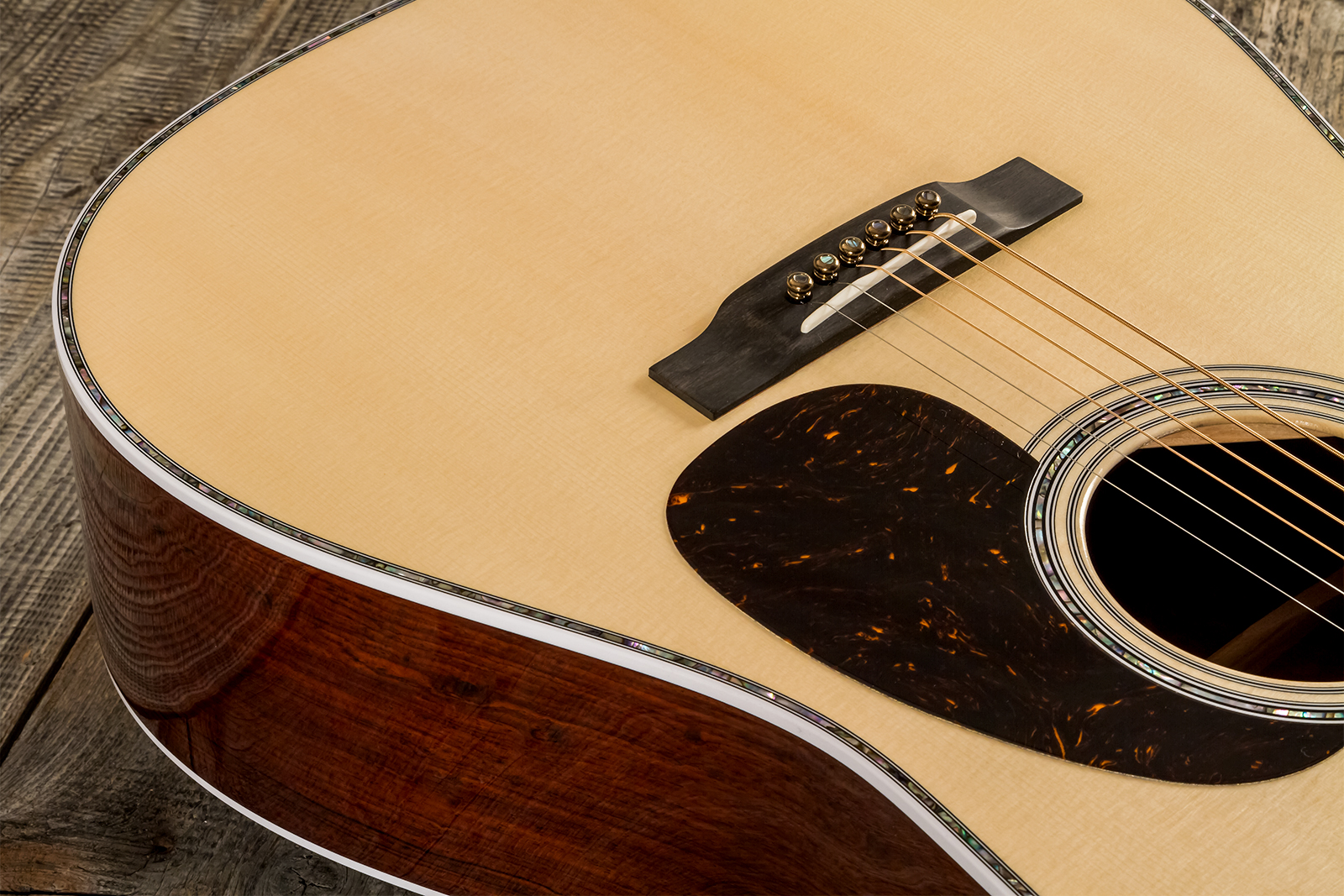 Martin Custom Shop Cs-d-c23036662 Dreadnought Epicea Italien / Cocobolo #2811855 - Natural - Folk guitar - Variation 3