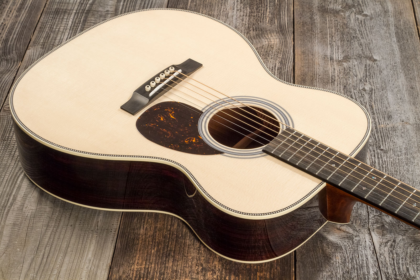 Martin Custom Shop Cs-om-c22025678 Orchestra Epicea Cocobolo Eb #2736832 - Natural Clear - Acoustic guitar & electro - Variation 2