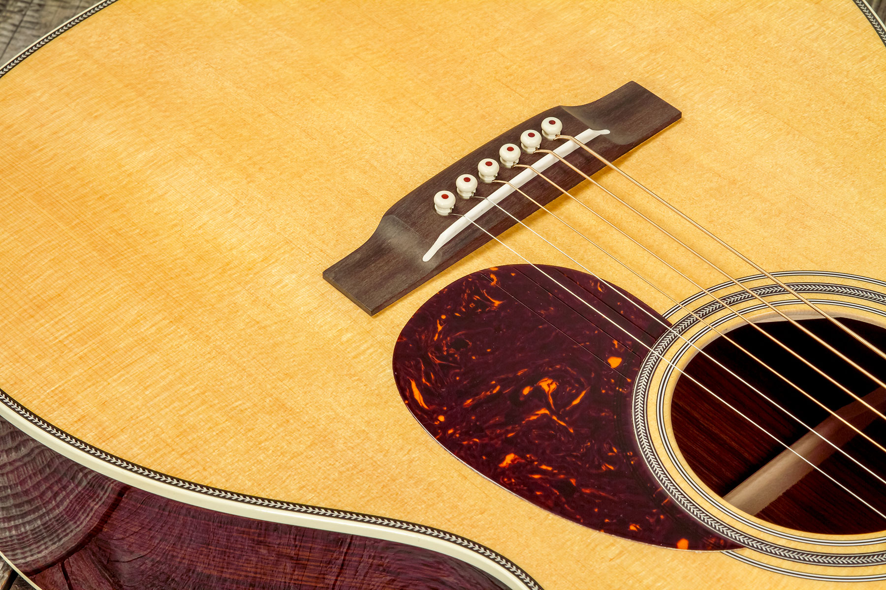 Martin Custom Shop Cs-om-c23035482 Orchestra Epicea Cocobolo Eb #2819081 - Natural Aging Toner - Folk guitar - Variation 3