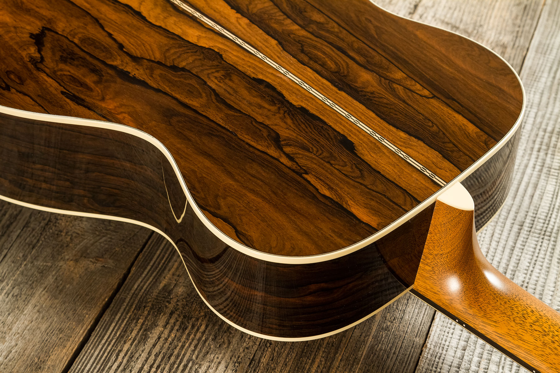 Martin Custom Shop Cs-om-c23035486 Orchestra Epicea Ziricote Eb #2819080 - Natural Clear - Folk guitar - Variation 6