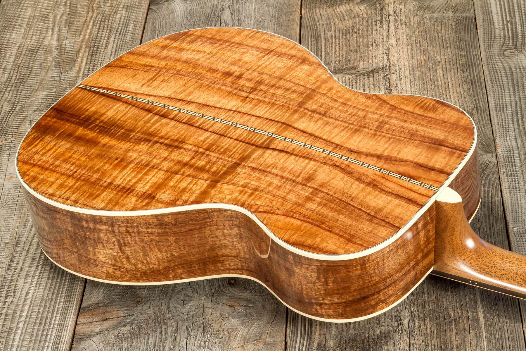 Martin Custom Shop Cs-om-c23035502 Orchestra Epicea Koa  Eb #2816483 - Natural - Folk guitar - Variation 5
