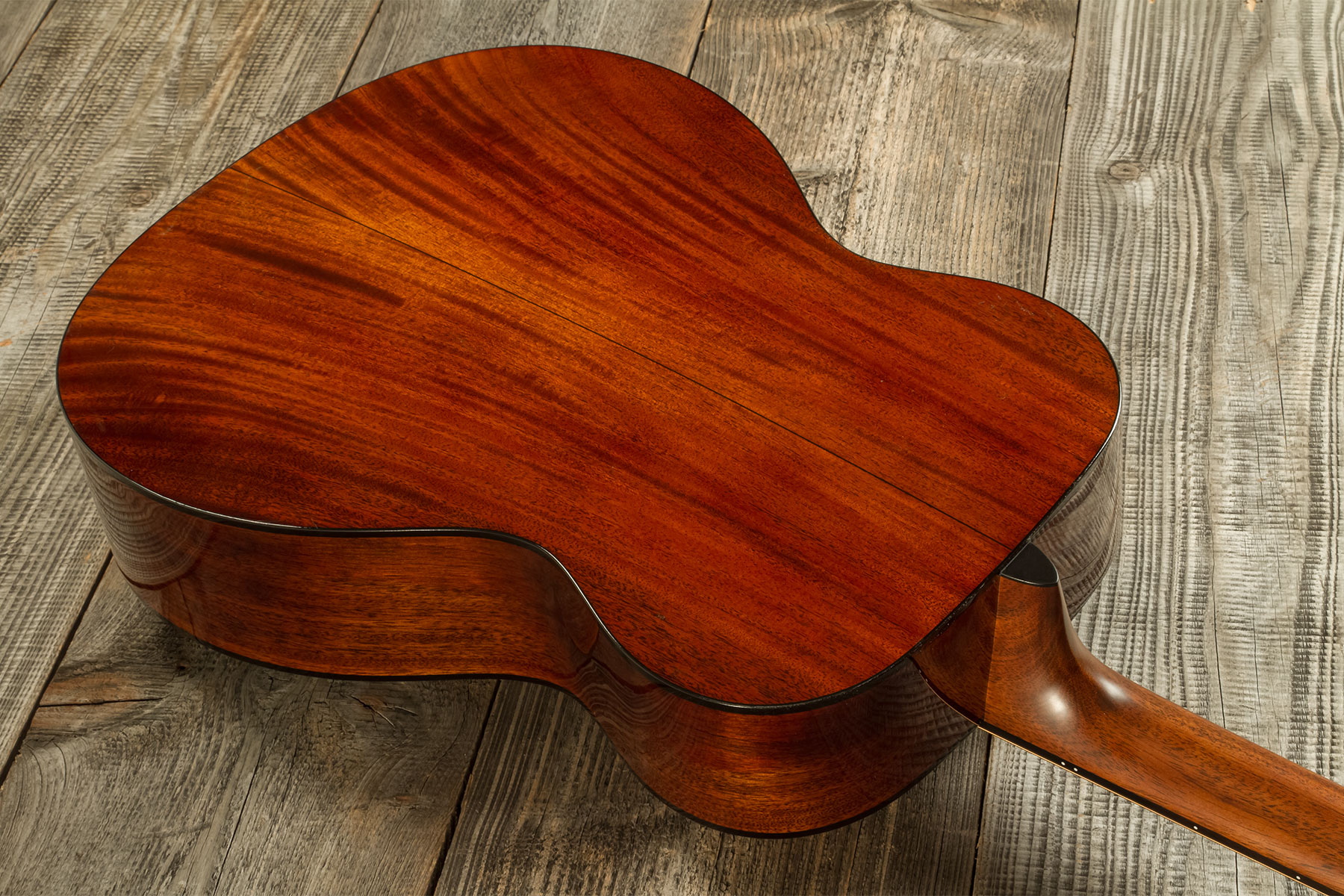 Martin Custom Shop Cs-om-c23035507 Orchestra Epicea Acajou Eb #2816489 - Natural Aging Toner - Folk guitar - Variation 5