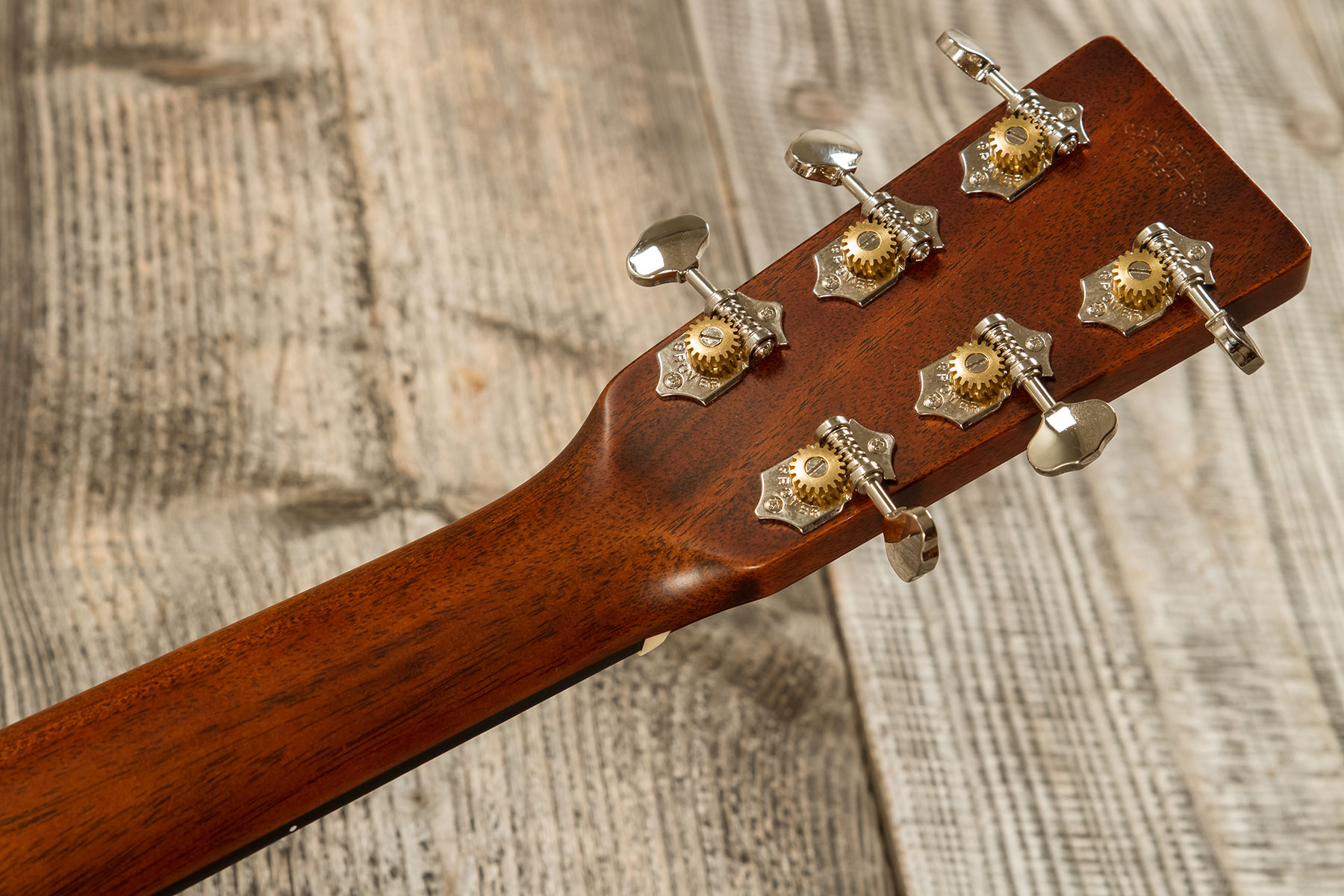 Martin Custom Shop Cs-om-c23035507 Orchestra Epicea Acajou Eb #2816489 - Natural Aging Toner - Folk guitar - Variation 8