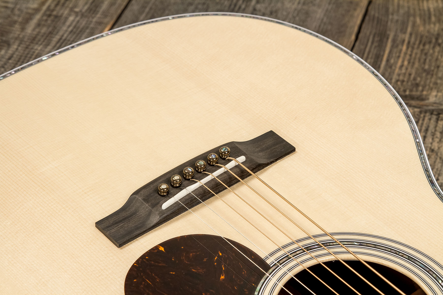 Martin Custom Shop Cs-om-c23035510 Orchestra Epicea Cocobolo Eb #2816488 - Natural - Folk guitar - Variation 3